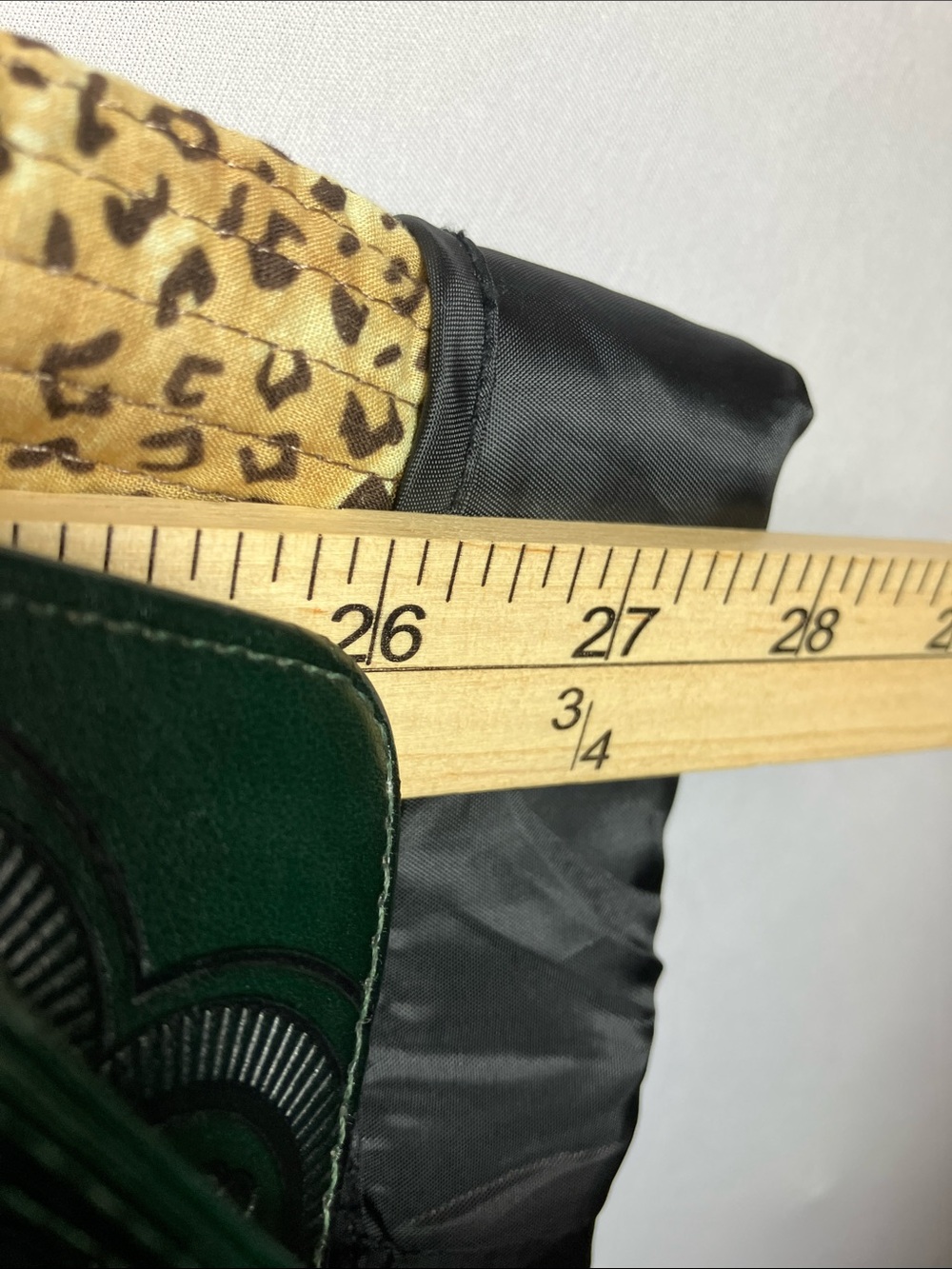 Blair Patchwork Animal-Print Quilted Jacket - Brown/Tan/Olive - Picture 6 of 7
